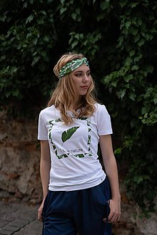 Topy, tričká, tielka - Dámske tričko z organickej bavlny Green Collection 2  ( pôvodná cena 25 € ) - 10315171_