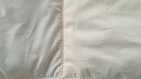 Úžitkový textil - Paplón VLNIENKA 200 x 200 cm LUXUS 100% MERINO a 100% SÝPKOVINA - 10319254_
