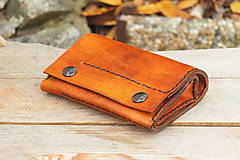 Peňaženky - Kožená peňaženka MontMat na želanie - 10315564_