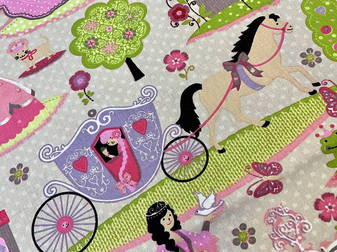 Bavlnené latky dovoz Francúzsko -STOF PRINCEZNA