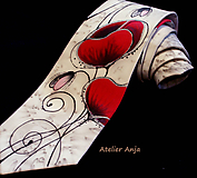 Hodvábna kravata - Maky