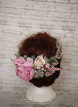 Ozdoby do vlasov - Kvetinový venček - 10324420_