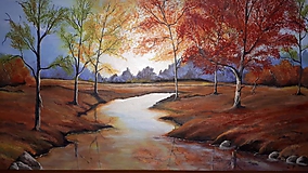 River autumn season