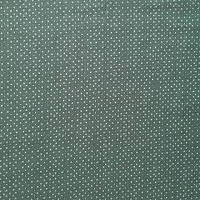Textil - bavlnený bodkovaný úplet, šírka 150 cm (Tyrkysová) - 10324221_