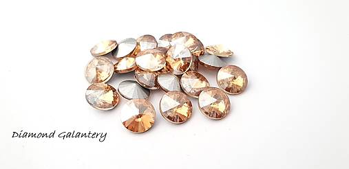 Komponenty -  	Rivolky 10 mm - Champagne - 10338938_
