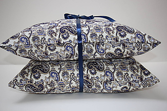 Úžitkový textil - Sada polštářů-Modrý orient - 10338880_
