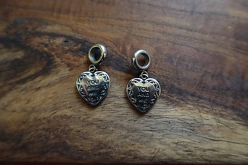 Komponenty - Ty a Ja prívesok - stainless steel - - 10337880_