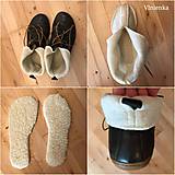 Ponožky, pančuchy, obuv - Merino liners for barefoot gobi /vložky Merino wool - 10341140_