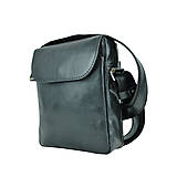 Pánske tašky - Luxusná kožená etuja z hovädzej kože, čierna farba - 10346864_