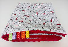 Detský textil - Deka bociany - 10345007_