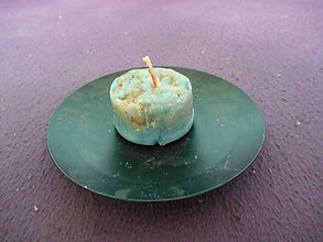 Svietidlá a sviečky - hand made čajová sviečka - 10348123_