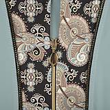 Šaty - Krátke šaty na zips modré - 10353169_