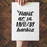 Grafika - Žiariš - typografia - 10355572_