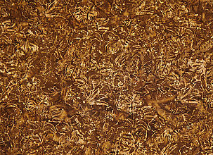 Textil - Bavlnená látka-batika-L168-172 (hnedo-béžová-L168) - 10359607_