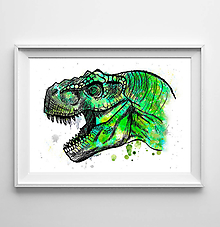 Grafika - Tyranosaurus rex - hlava - 10362909_