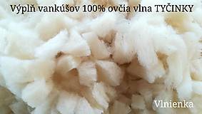 Úžitkový textil - Detská PRIKRÝVKA a VANKÚŠ 100% Ovčie rúno MERINO v sýpkovine - 10366397_