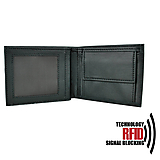 Pánske tašky - Ochranná pánska kožená peňaženka v čiernej farbe - 10369519_