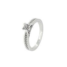 Prstene - Briliantový prsteň XVI - 10368088_