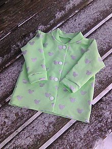 Detské oblečenie - kojenecké oblečenie-kabátik č 62 - 10371138_