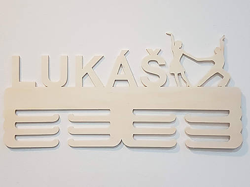 Vešiak na medaily s menom 45cm SPOLOČENSKÝ TANEC