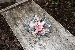 Kytice pre nevestu - Romantický boho kvetinový set "láskou pretvoriť" na ukážku - 10375366_