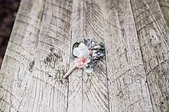 Kytice pre nevestu - Romantický boho kvetinový set "láskou pretvoriť" na ukážku - 10375370_