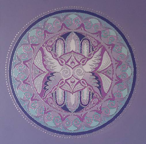 Obrazy - Mandala Brána - 10381463_