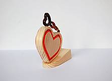 Dekorácie - Dekorácia z dreva - Kľúč k tvojmu srdcu - 10380563_