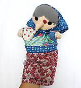 Hračky - Maňuška ježibaba (na objednávku) - 10387765_