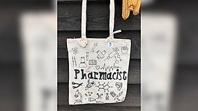 Nákupné tašky - ♥ Plátená, ručne maľovaná taška ♥ - 10387790_