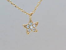 Náhrdelníky - náhrdelník ... Jsi má hvězda pozlaceno 16K - 10387126_