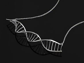 Náhrdelníky - NÁHRDELNÍK DNA - větší varianta - 10390971_