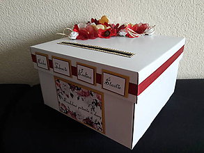 Úložné priestory & Organizácia - Wedding box - láska, zdravie, rodina, štastie - 10389895_