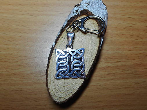 Pánske šperky - celtic amulet -prepletaný symbol (amulet-kľúčenka) - 10396589_