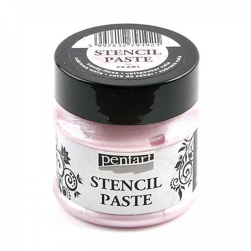 Farby-laky - Šablónovacia pasta, perleťová, cukrová vata- 50ml - 10396730_