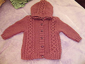 Detské oblečenie - Detské pletené svetríky - 10396561_
