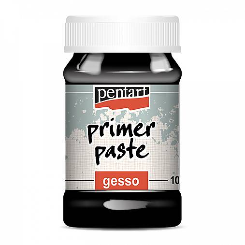  - Podkladová pasta gesso - PRIMER čierna 100 ml - 10399038_