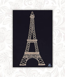 Dekorácie - Pýcha Paríža - 10398256_