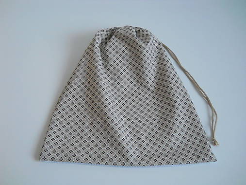 Úžitkový textil - EKO Vrecúško so sieťkou - 10404971_