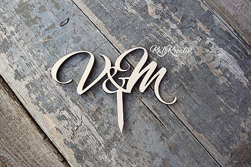 Dekorácie - tortový zápich  - 10403641_