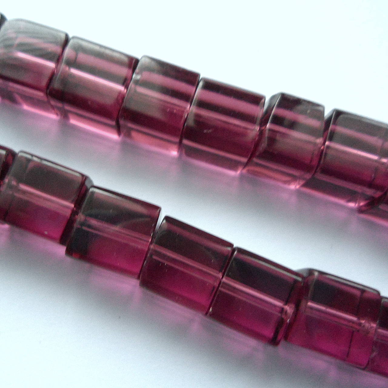 Sklenená kocka 8mm-1ks (ametyst)