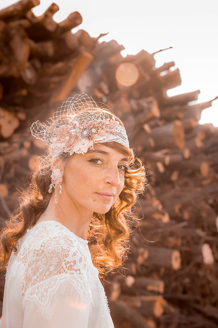 Retro čelenka/opasok "dotyk času"