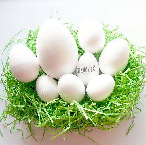 AKCIA!!!!   polystyrénové vajce - rôzne veľkosti