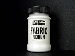 Farby-laky - Médium na farby na textil 100ml - 10417221_