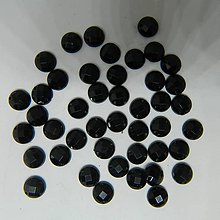 Iný materiál - 7mm povrch 6hran do špicata (čierne) - 10417430_