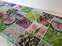 Úžitkový textil - Jarný set  (Stredový obrus kvetinovy 135×40 cm) - 10420243_
