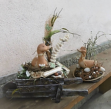 Dekorácie - Jarný set s kačičkami - 10419670_