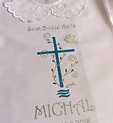 Detské oblečenie - košieľka na krst Michele - 10421853_