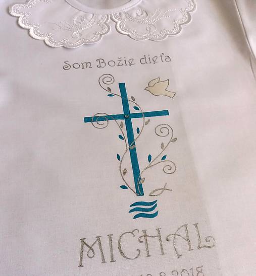  - krstová košieľka Michele - 10421853_