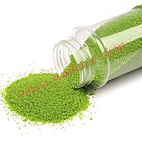 Iný materiál - Dekoračný piesok - svetlo zelená  farba - Výpredaj - 10419348_